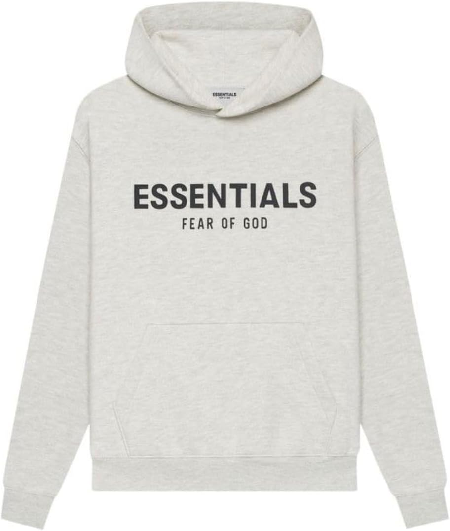 Fear of God Kids Hoodie - Cozy Light Oatmeal