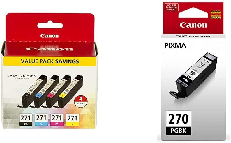 Canon CLI-271 and PGI-270 Ink Cartridges Value Pack Review
