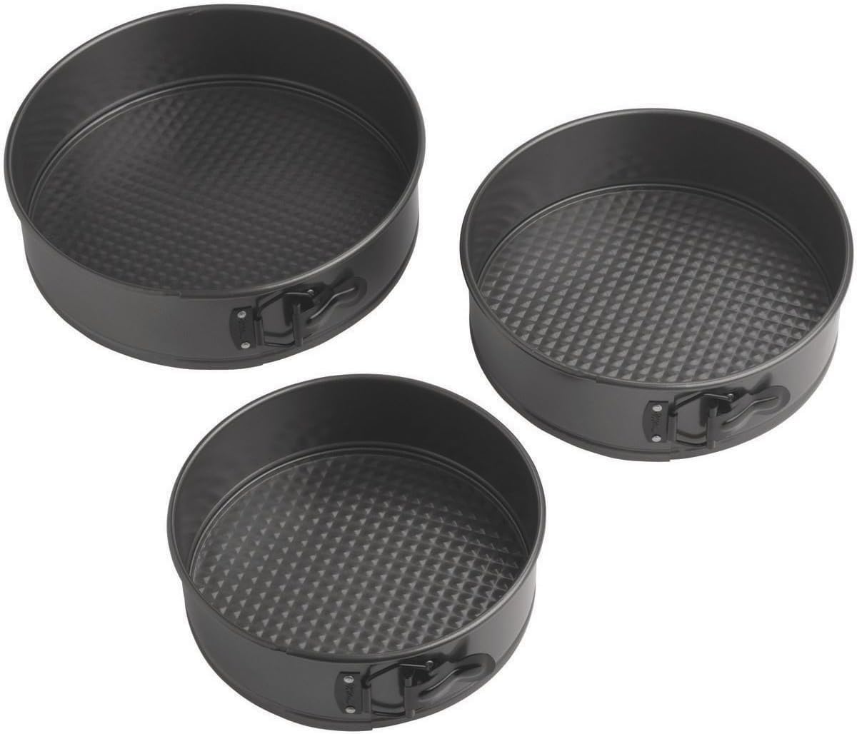 Wilton Gold Non-Stick Springform Cheesecake Pan Set for Baking