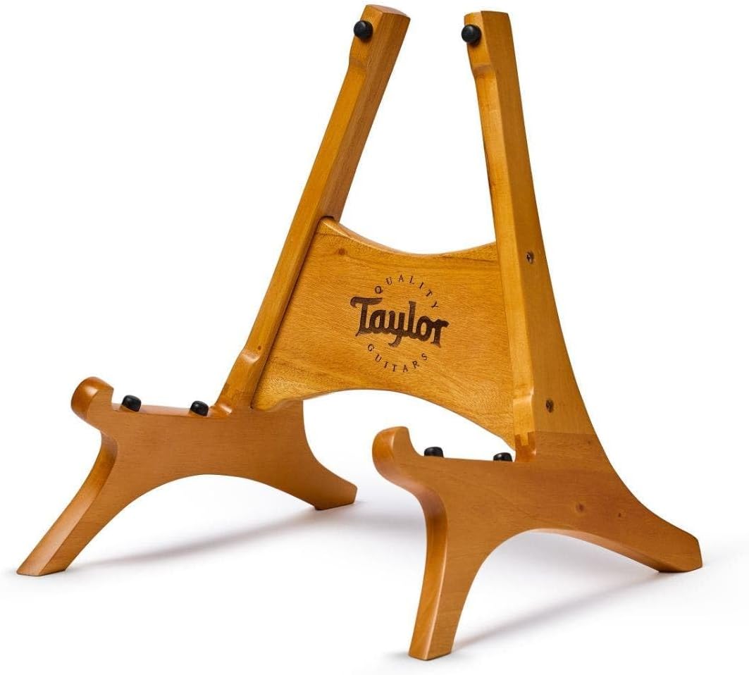 Taylor Mahogany Guitar Stand - Stylishly Secure
