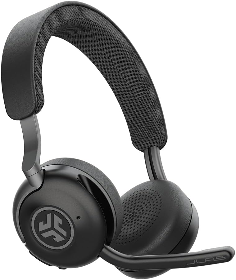 JLab Epic Work Wireless Headset - Smart ANC, 90H Playtime