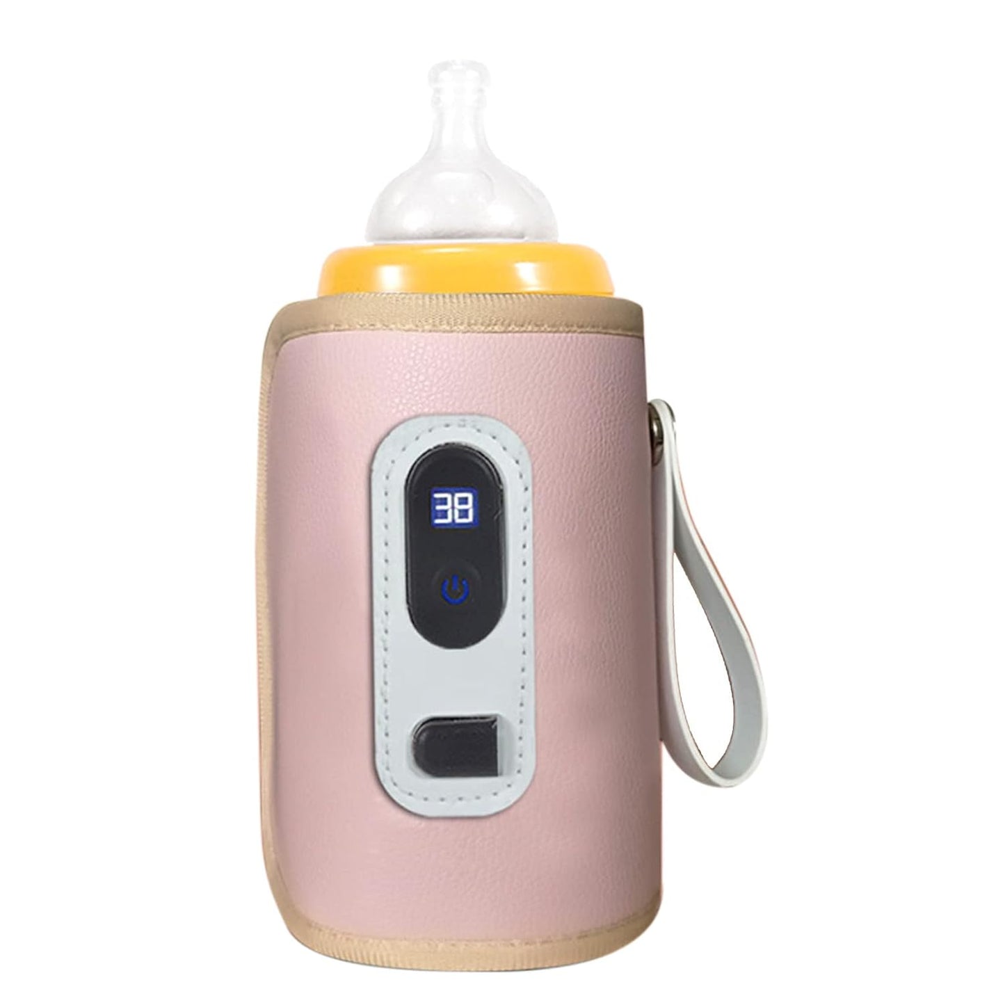 Portable LCD Baby Bottle Warmer - On-The-Go Milk Heating!
