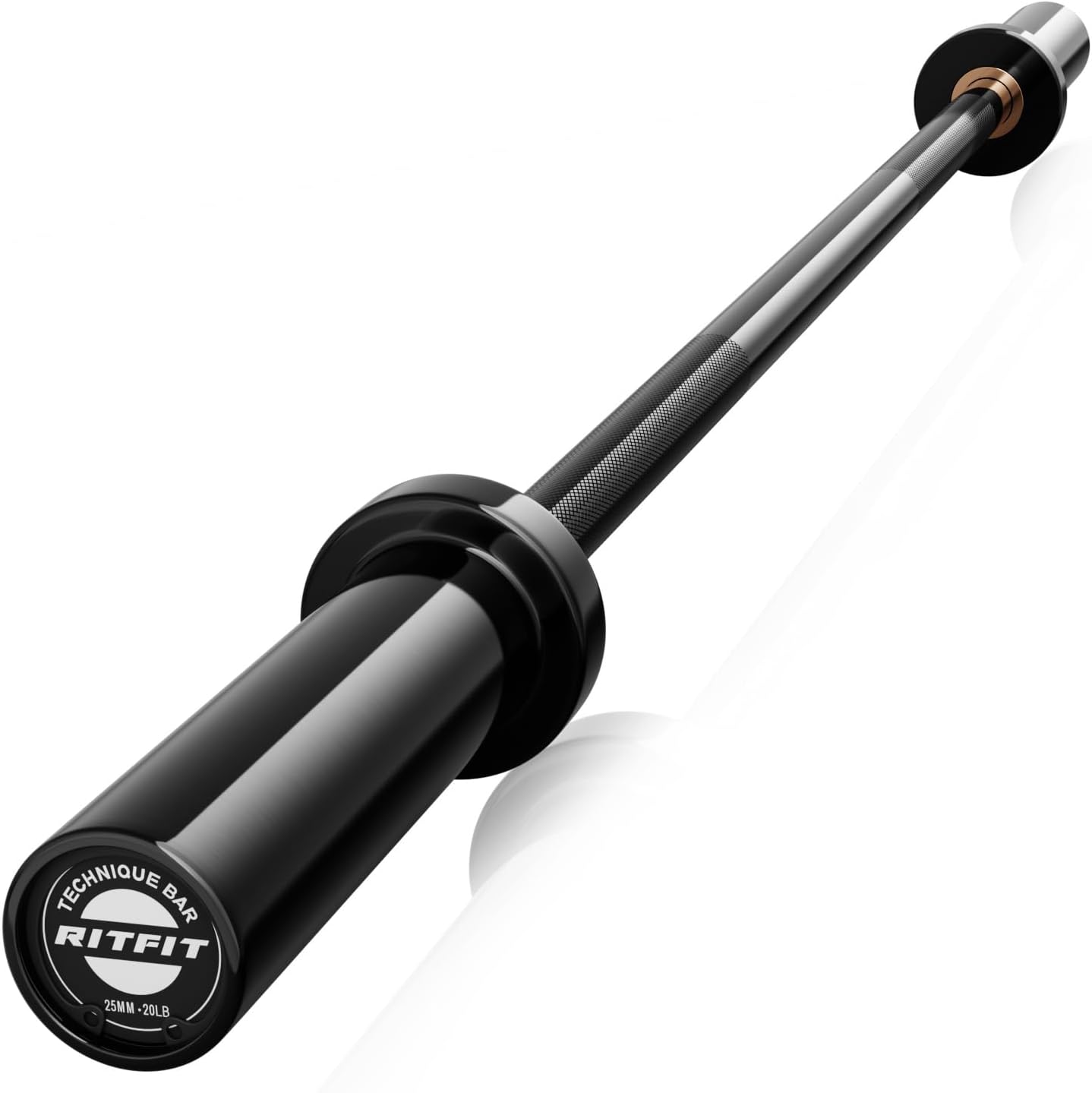 RITFIT Olympic Barbell for Strength Training and Weightlifting