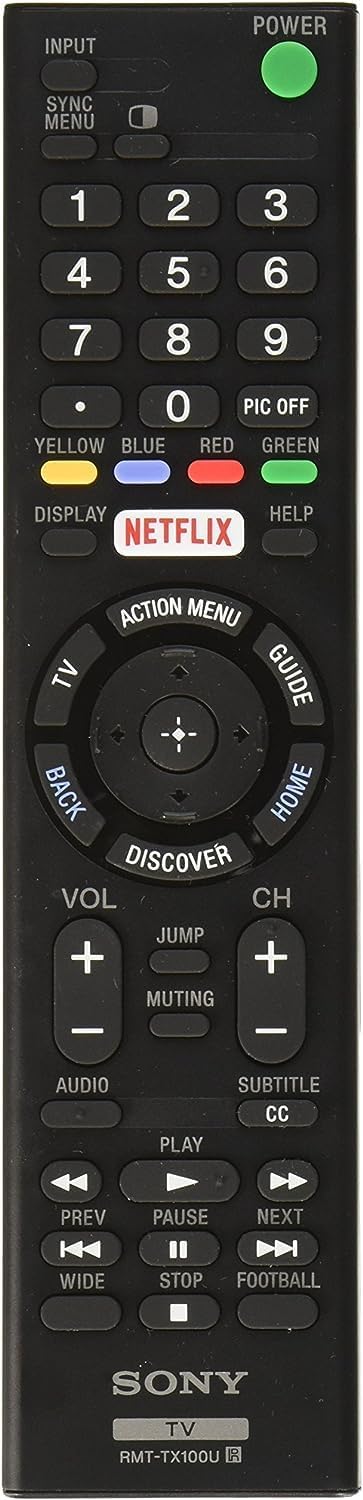 Sony Smart TV Remote Control - Netflix Ready