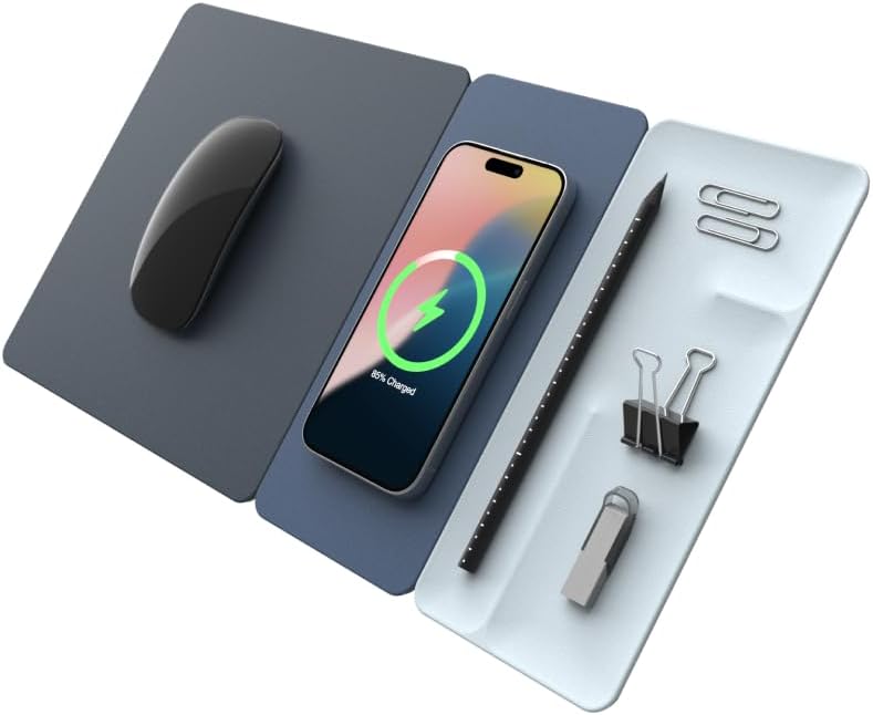 POUT H3 SplitMax 3-in-1 Wireless Charging Mouse Pad Review