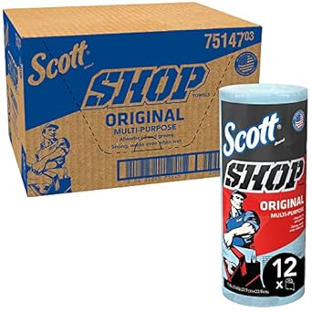 Scott Shop Towels Original for Automotive Cleaning and Maintenance
