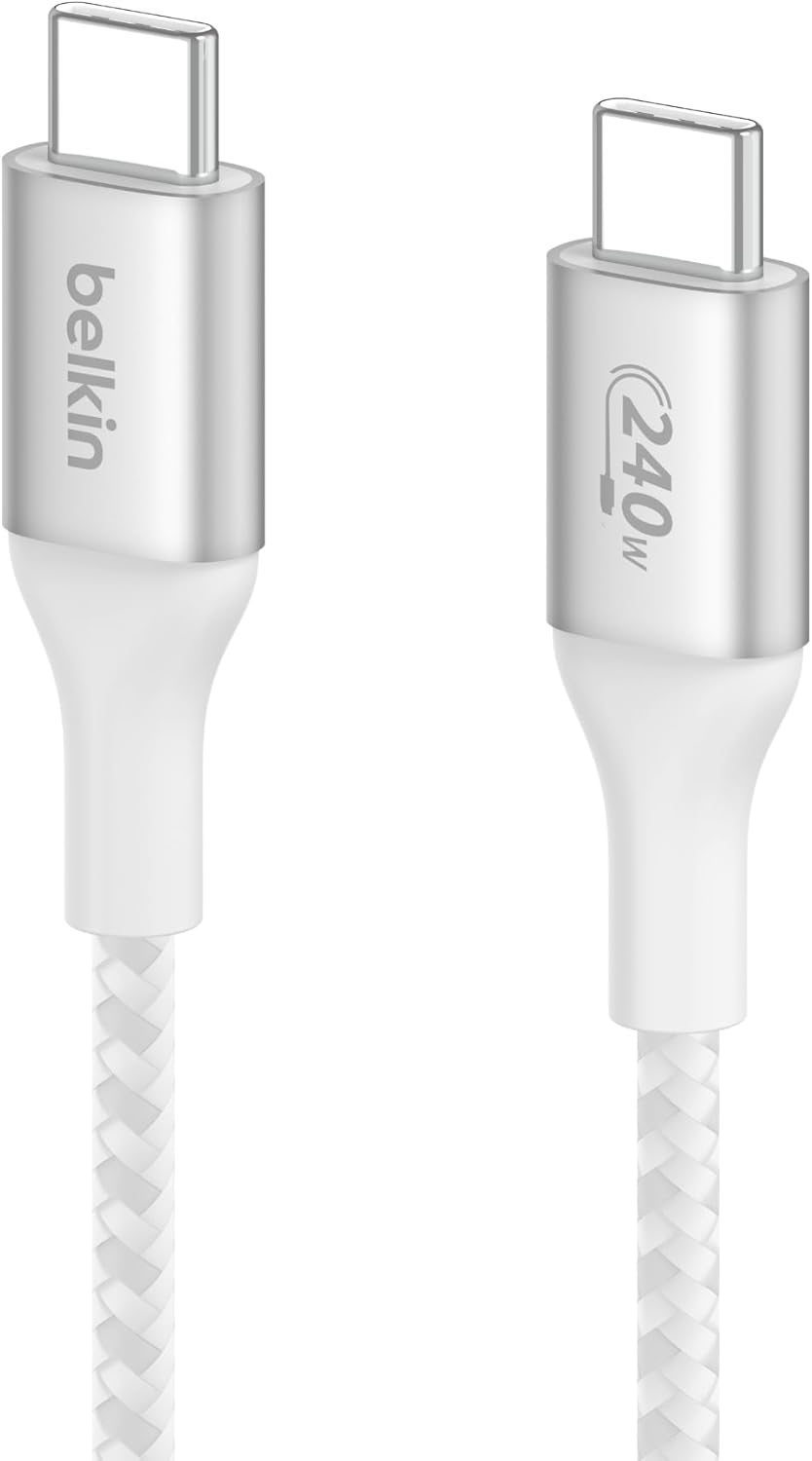 Belkin 6.6ft Fast Charge USB-C Cable - 240W Power Delivery