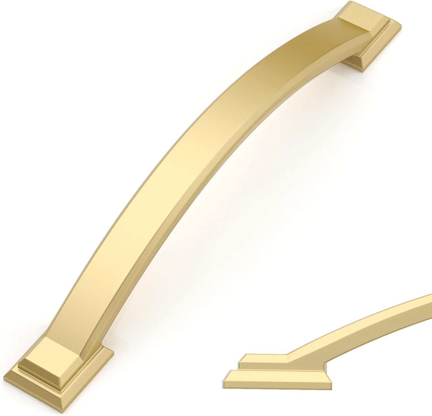 Brushed Gold Cabinet Pulls 5 Inch for Kitchen and Bathroom Use