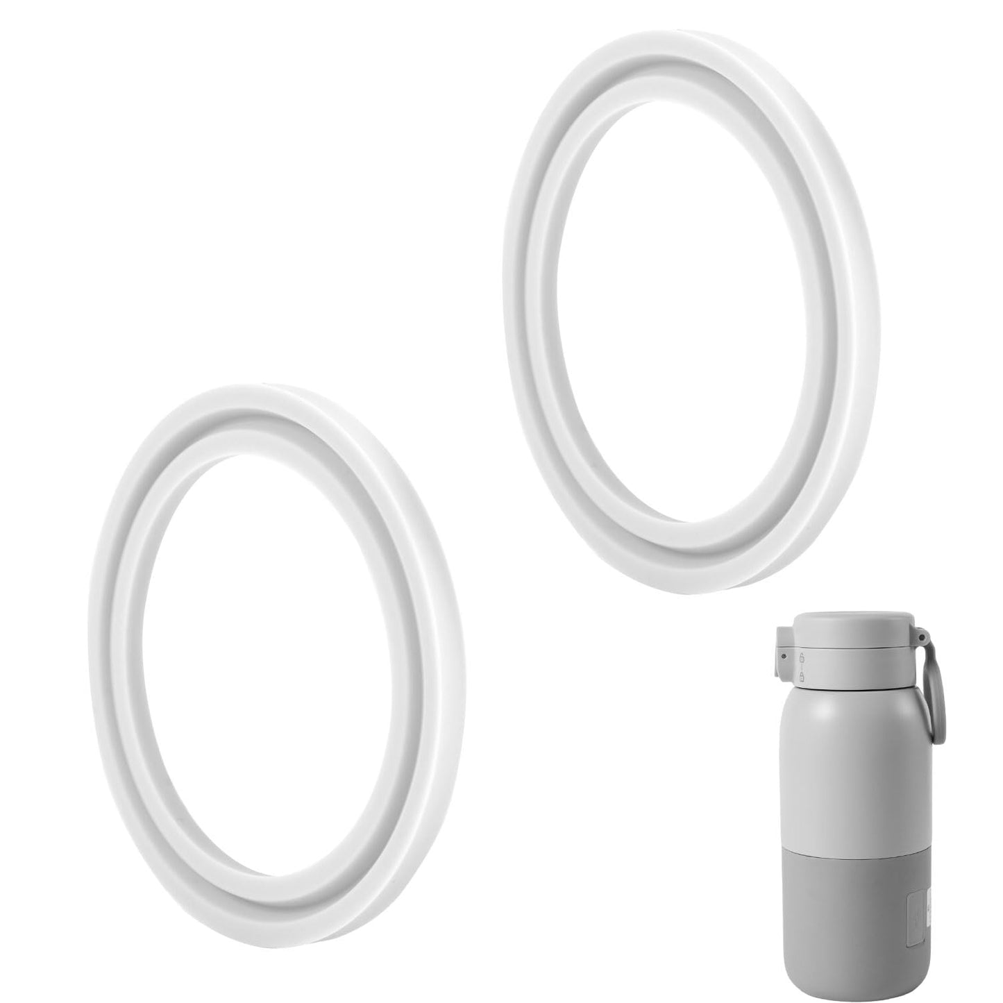 Leak-Proof Silicone Rings for BOLOLO Bottle Warmer