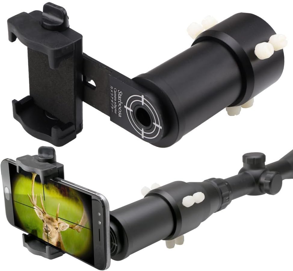 Rifle Scope Mount Camera Adapter for Smartphone Photography