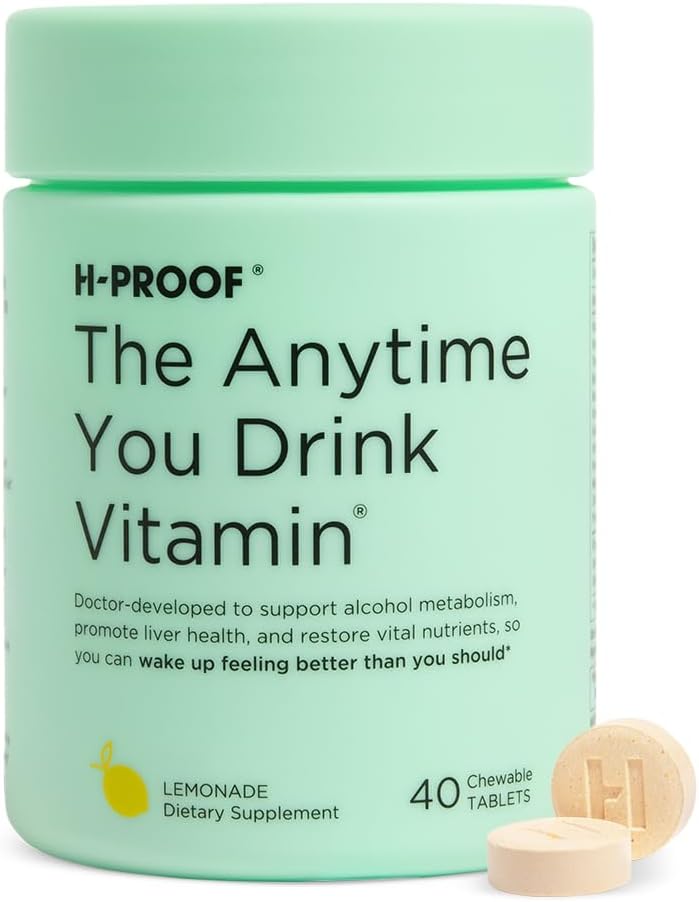 H-PROOF Anytime You Drink Vitamin for Liver Health & Immunity