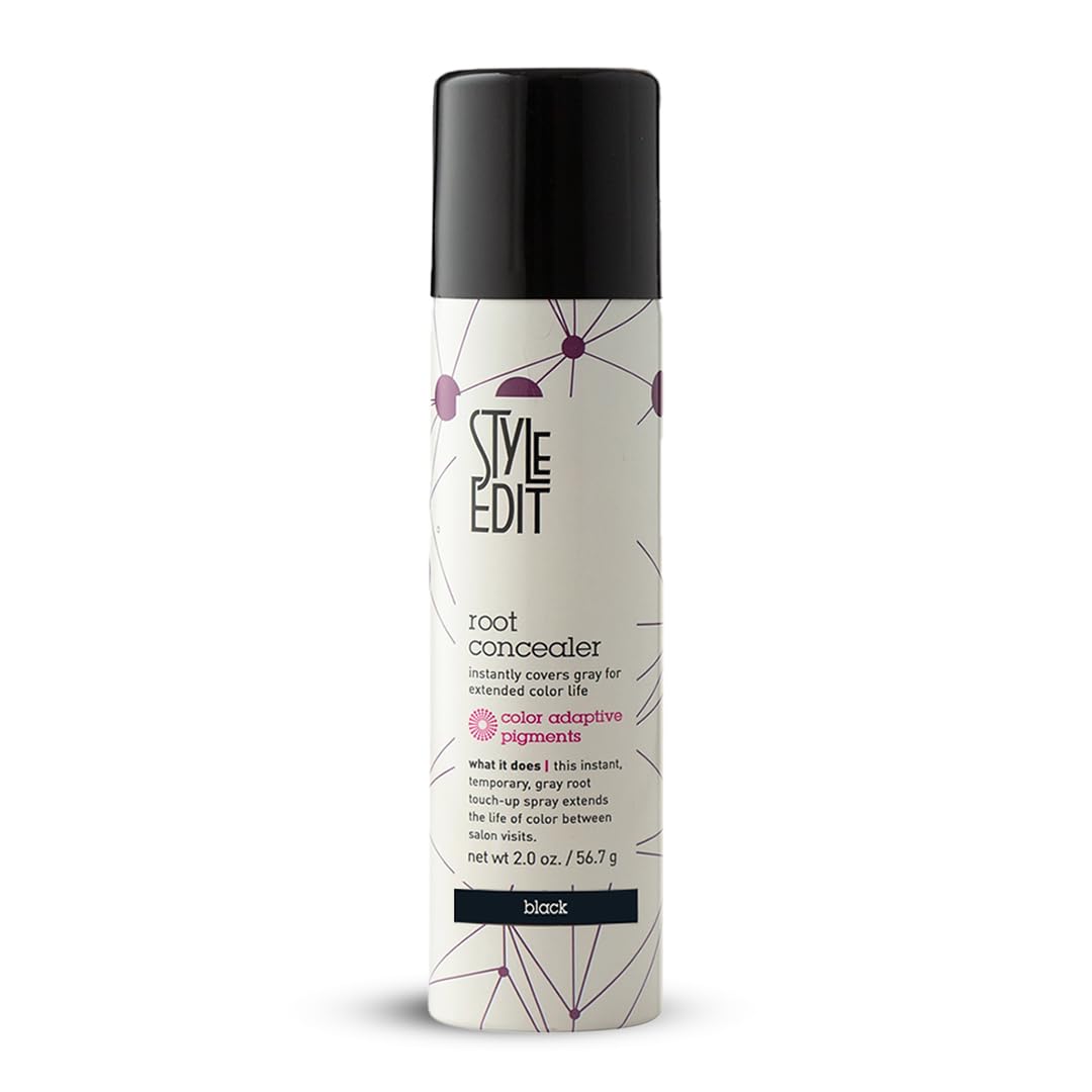 Style Edit Root Concealer Touch Up Spray for Grey Roots