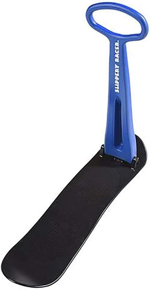 Compact Cold-Resistant Kids Ski Sled by Slippery Racer