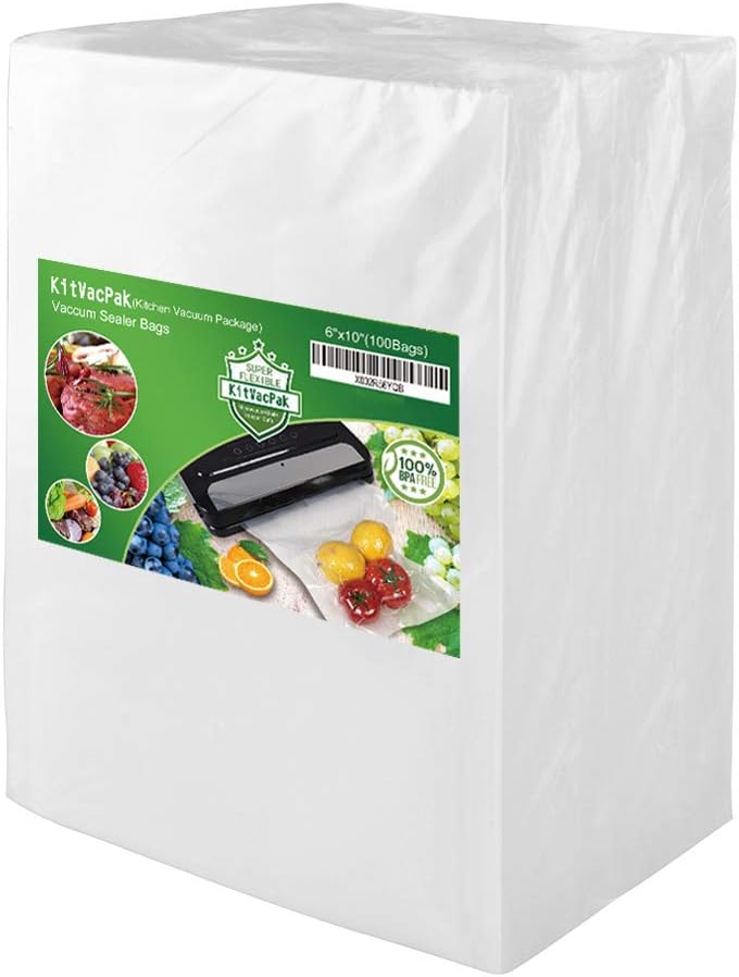 100 Heavy Duty Vacuum Sealer Bags - BPA Free