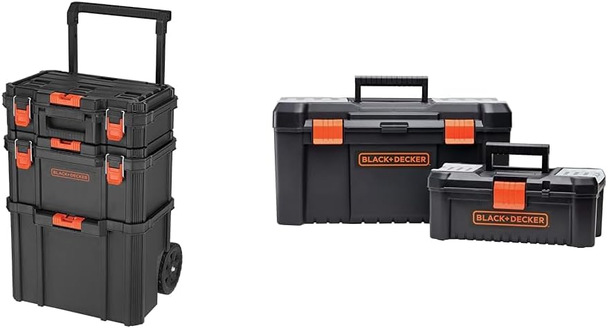 beyond Stackable Storage System & Tool Box Bundle for Organizing