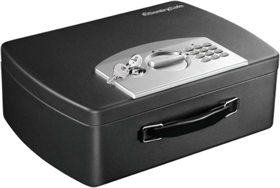 Portable Safe Box with Digital Keypad Lock for Travel Security