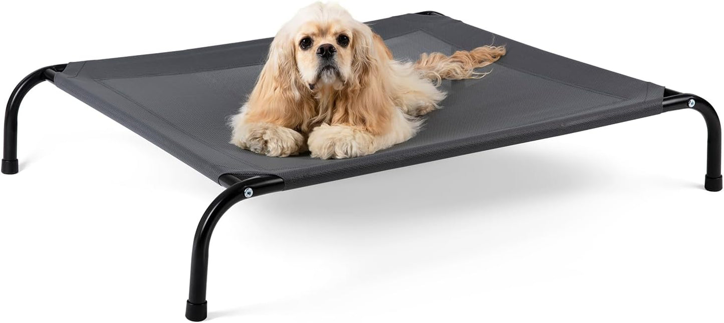 Cooling Elevated Dog Bed Cot for Comfort and Stability