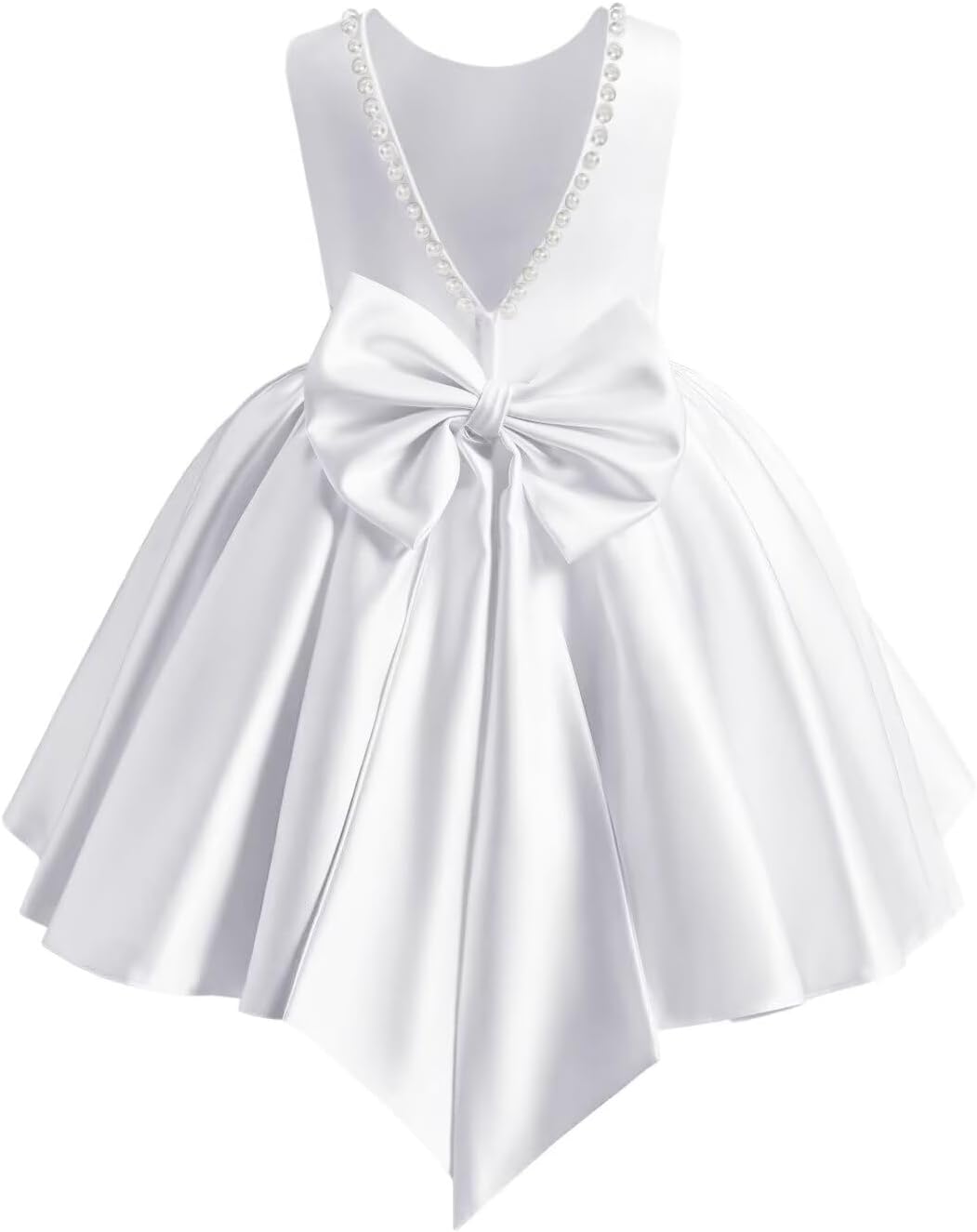 Elegant Satin Flower Girl Dresses for Weddings and Parties
