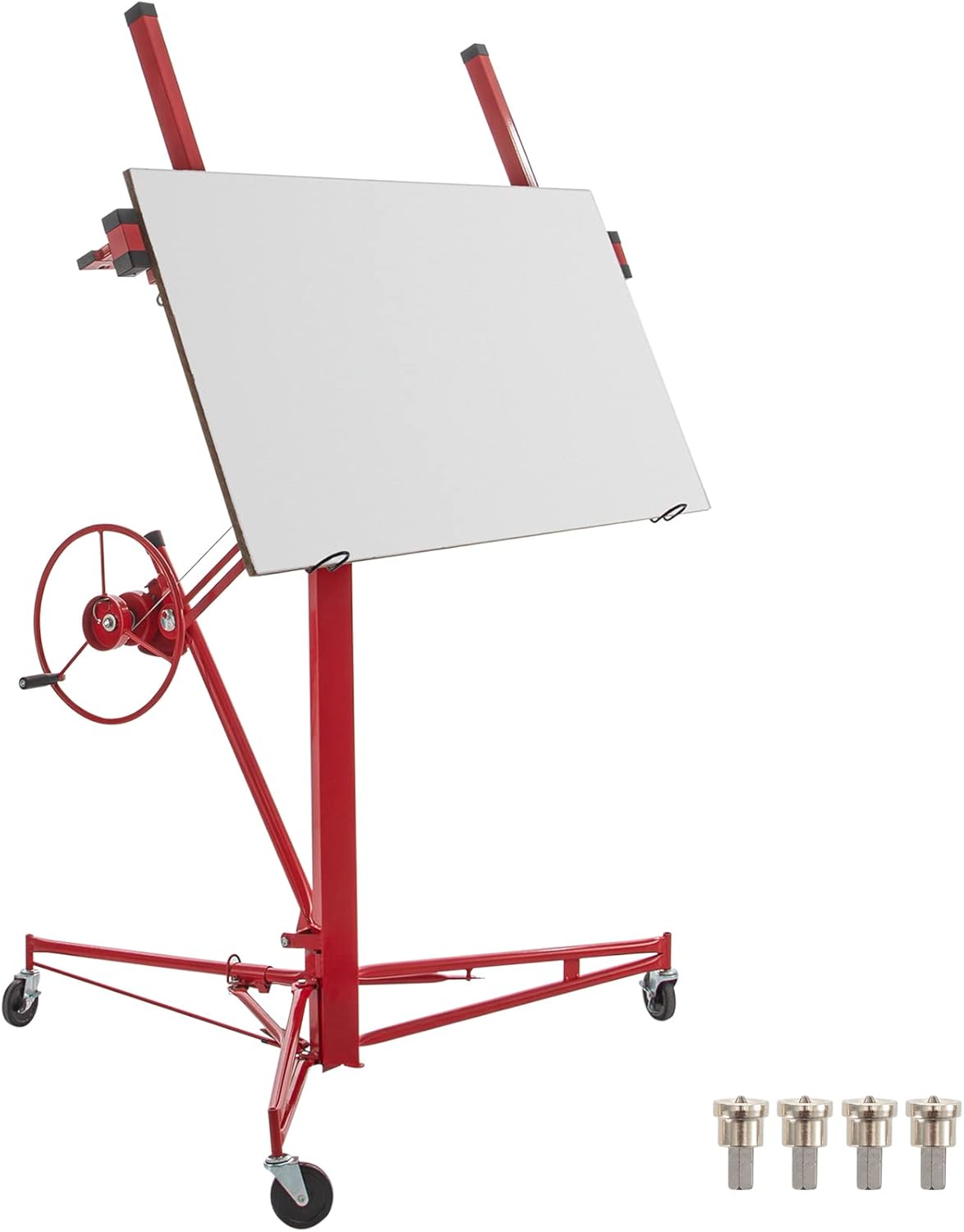 VEVOR Drywall Lift 11FT - Durable Sheetrock Hoist with Wheels