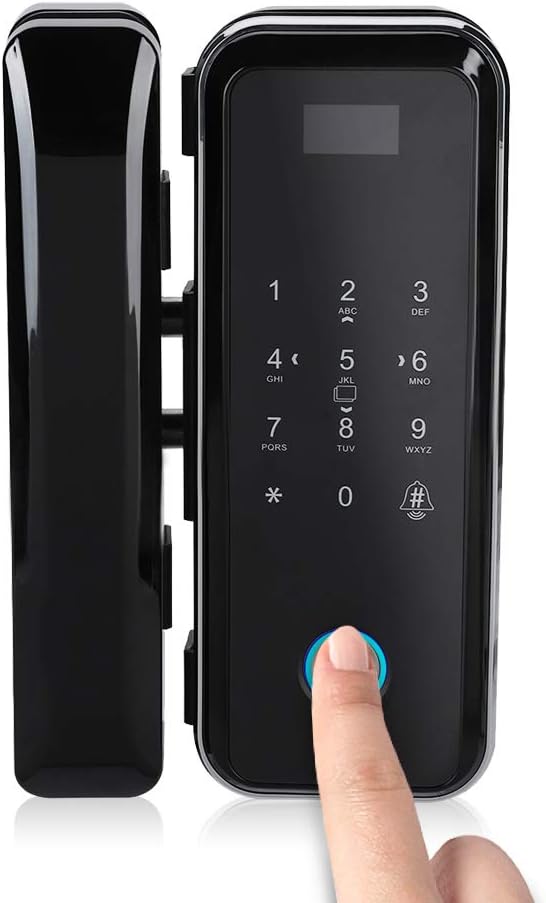 Keyless Entry Door Lock with Fingerprint and Password Access