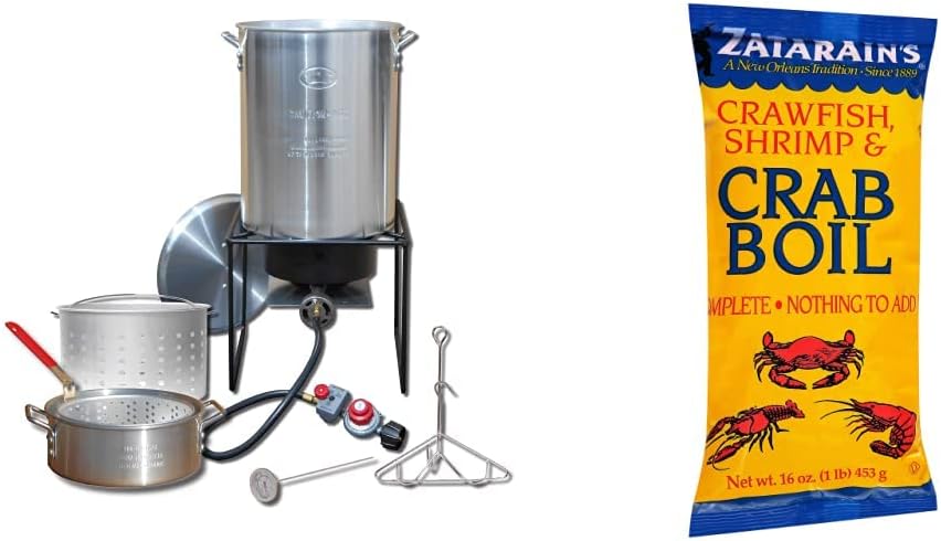 King Kooker Propane Outdoor Fry Boil Package for Seafood Lovers