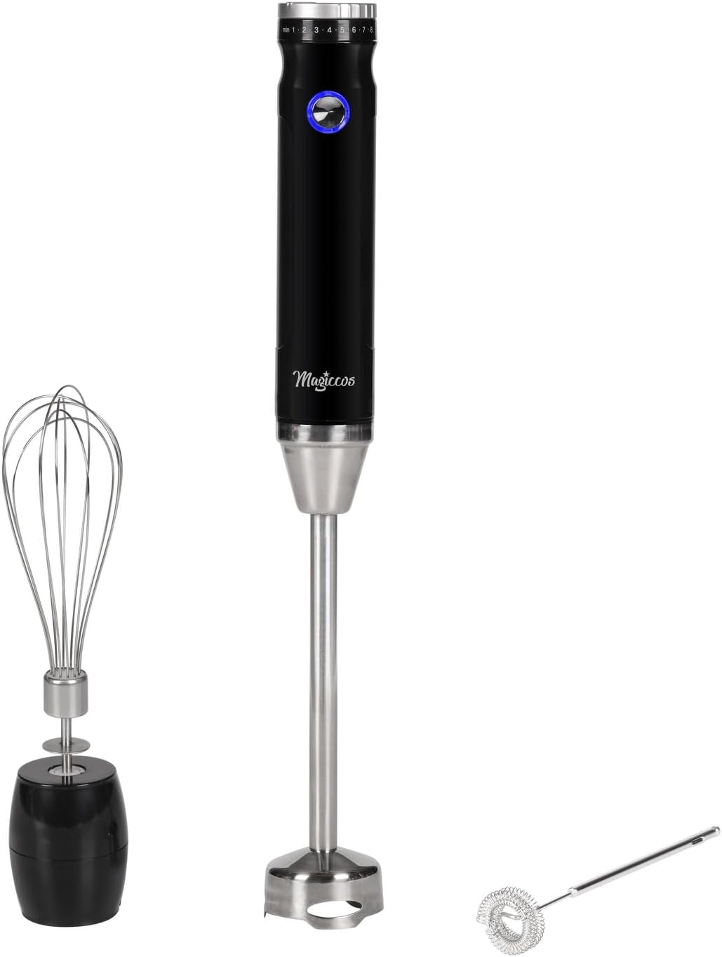 MAGICCOS 9-Speed Hand Blender - Whisper-Quiet 350W Motor