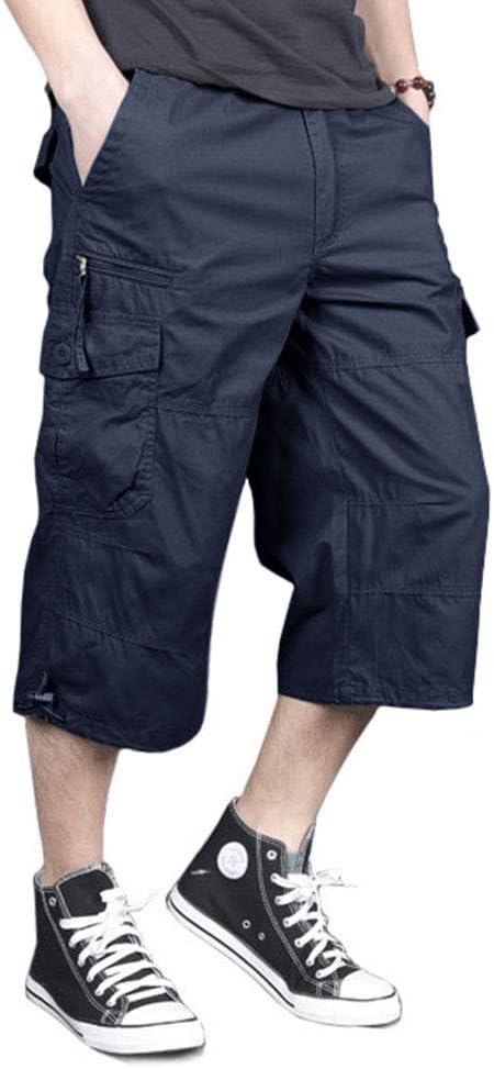 MAGNIVIT Men's Capri Cargo Shorts for Outdoor Activities