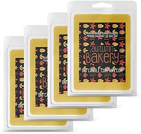 Autumn Bakery Wax Melts 4 Pack with Apple Pie and Pumpkin Scent
