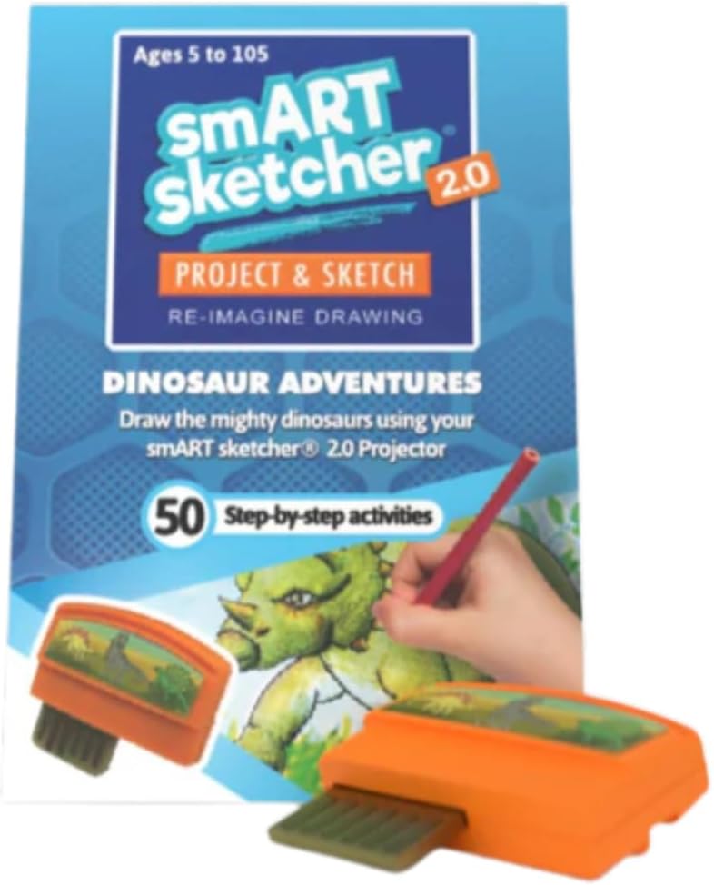 Dino Drawing Fun: Smart Sketcher 2.0 Projector