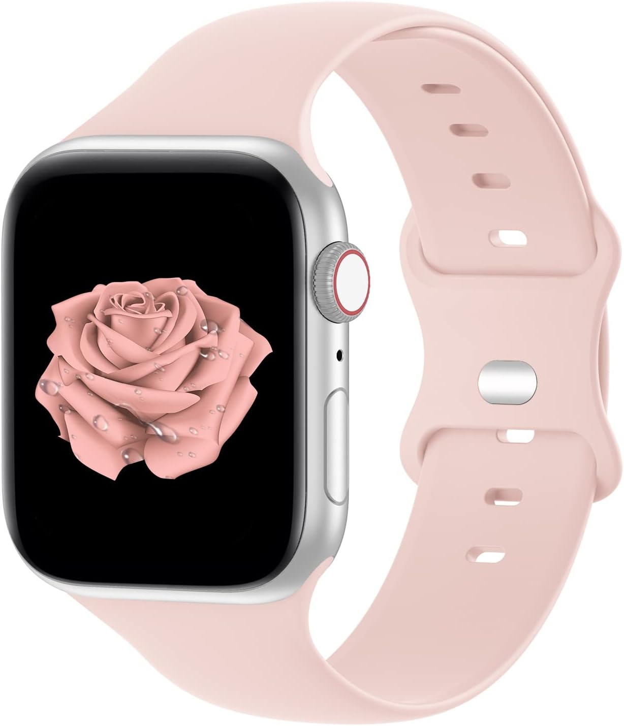 Soft Silicone Band for Apple Watch Series 3-5