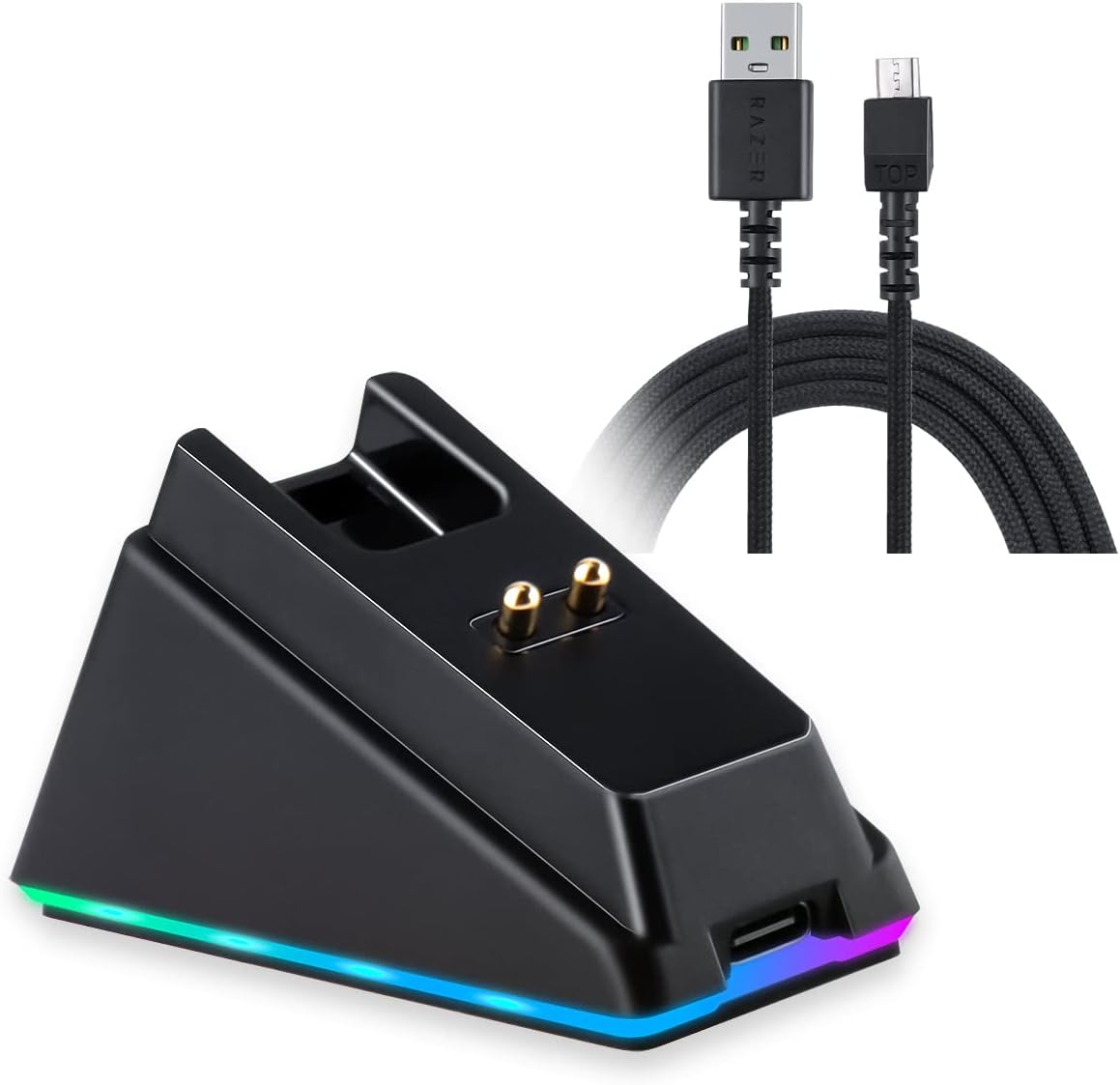 HUYUN RGB Charger Dock for Razer Mice