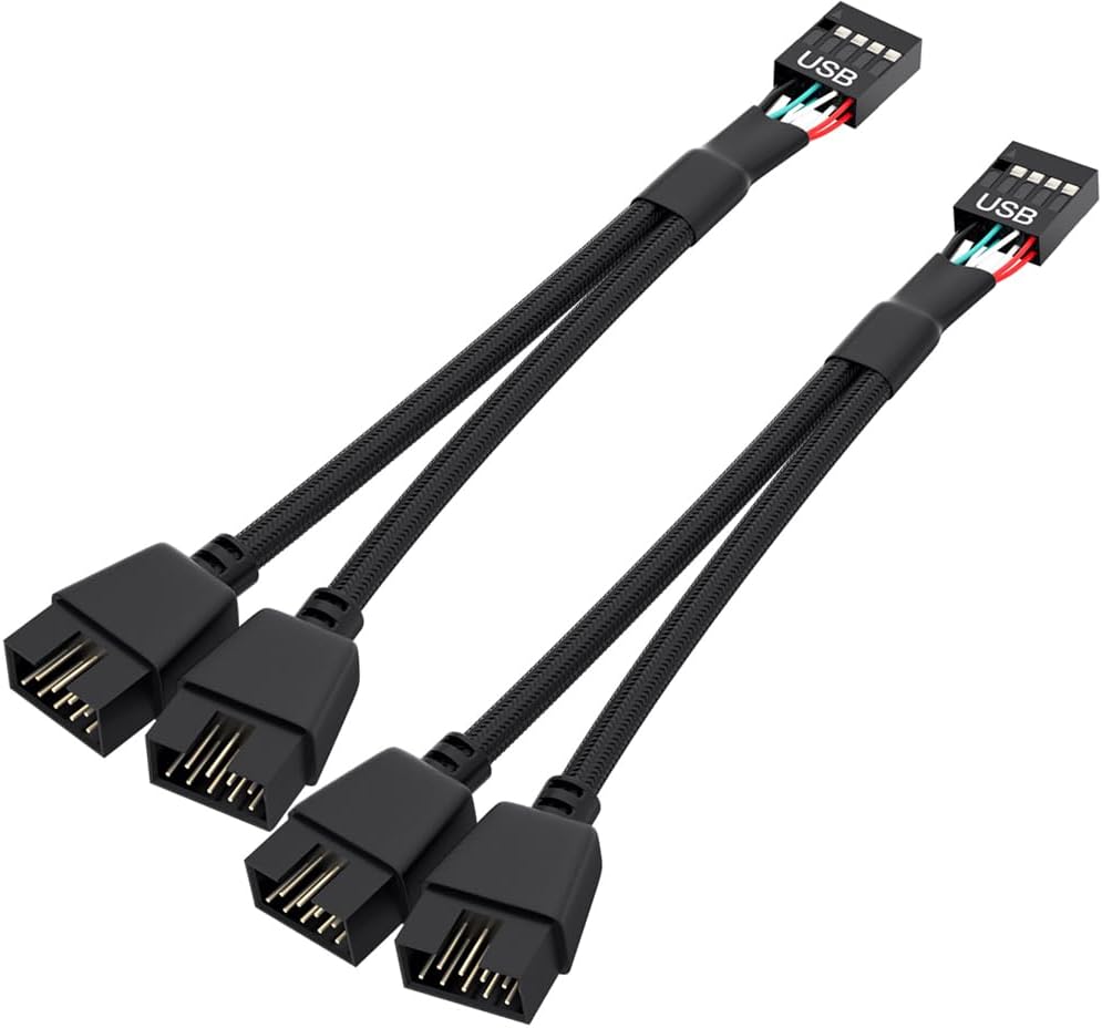 OwlTree Dual 9 Pin USB Splitter - Faster Data Transfer