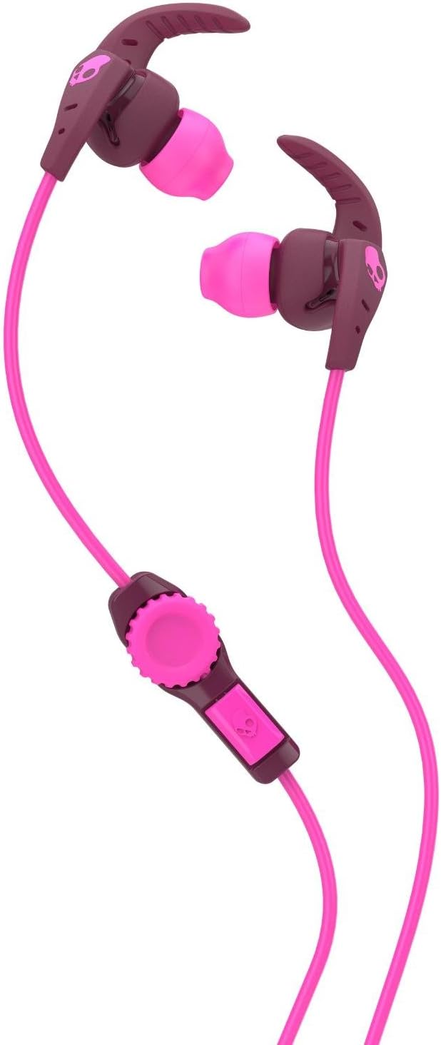 Skullcandy XTplyo Sport Earbuds: Plum/Pink Power