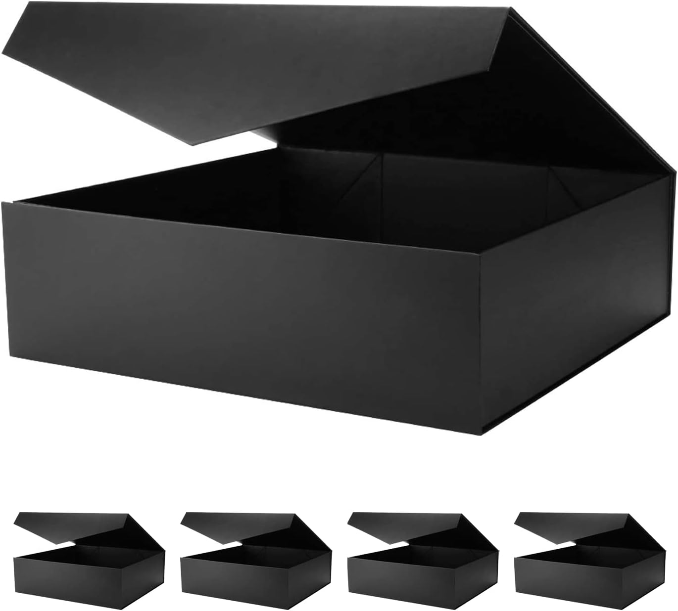 Extra Large Black Gift Boxes with Lids for All Occasions