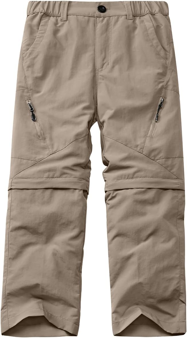 Kids' Cargo Pants for Outdoor Fun: Quick Dry Waterproof Trousers