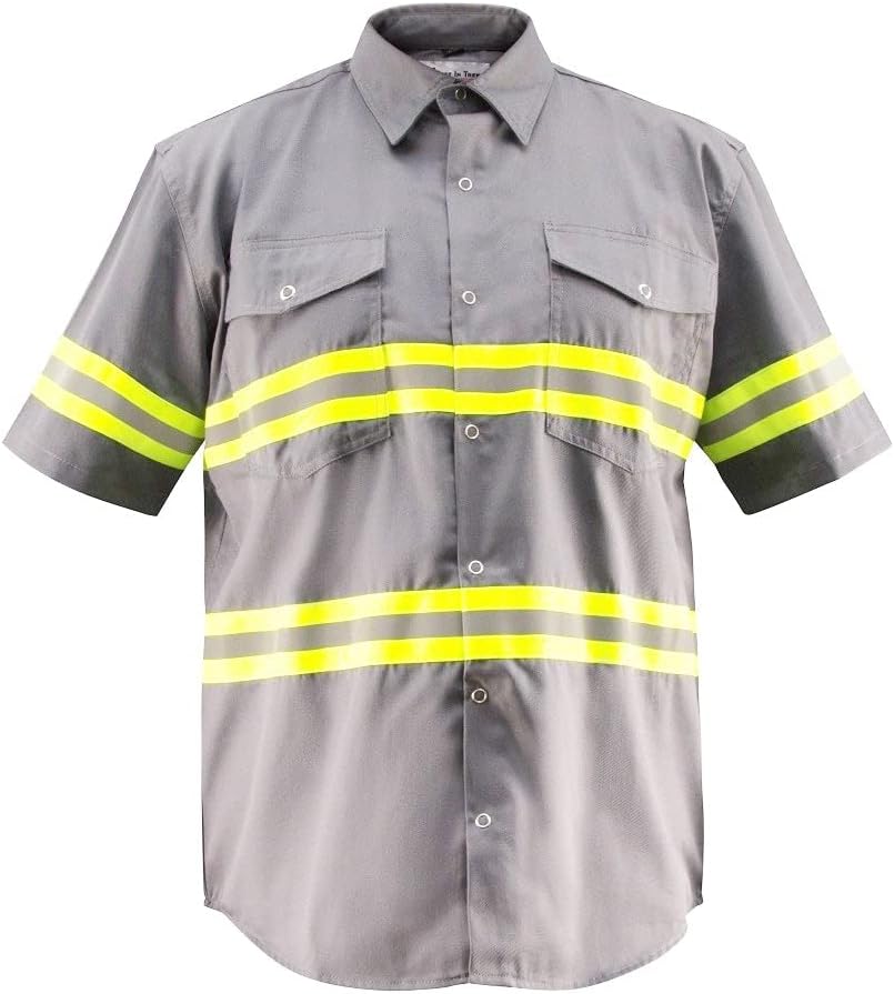 Premium High Visibility Safety Shirt - Half Sleeve for Comfort