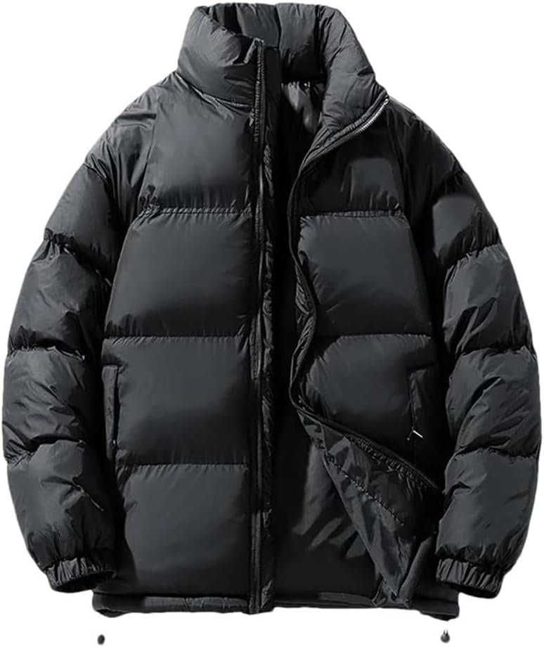 Warm Men's Puffer Jacket by Ceauros