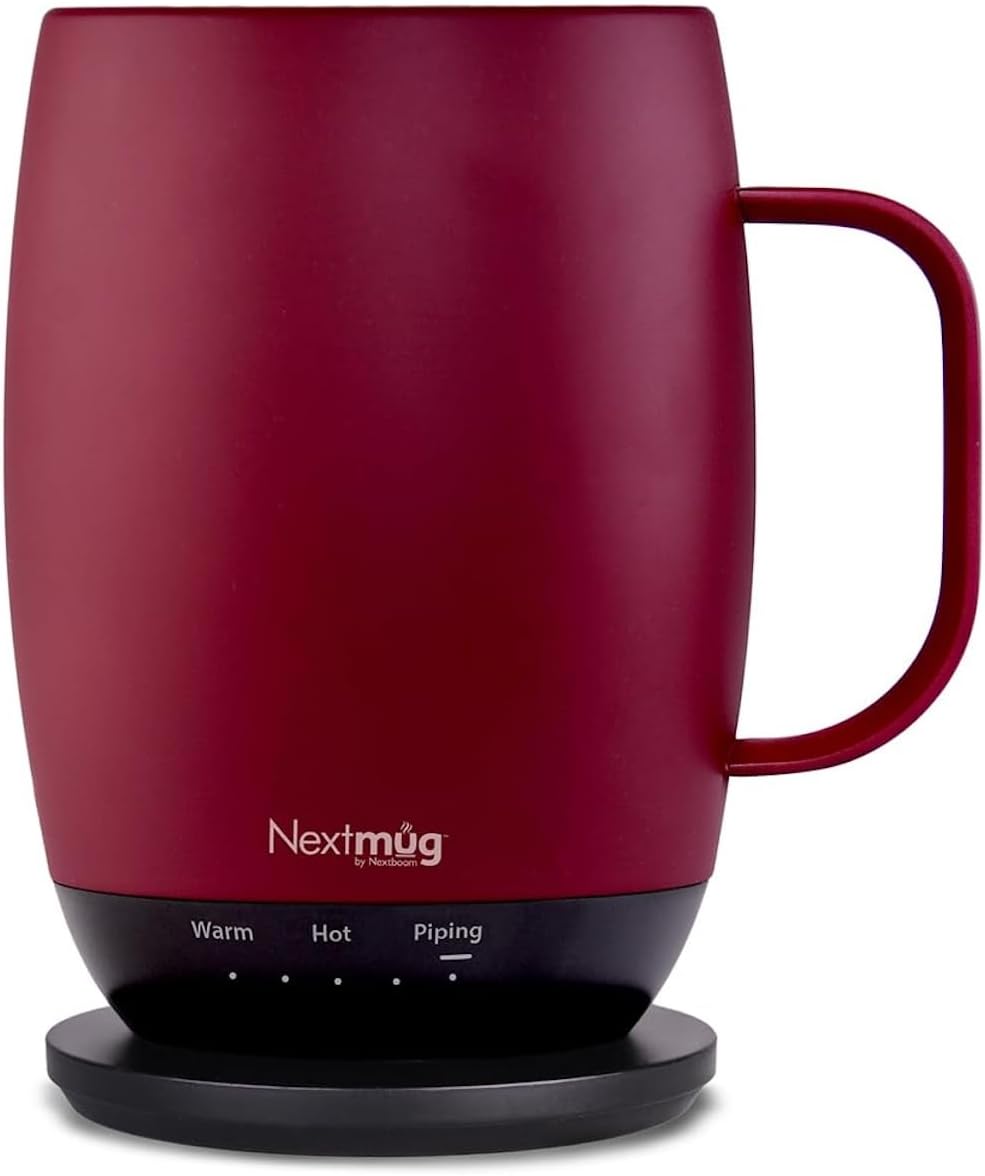 Nextmug Plus: Self-Heating Coffee Mug
