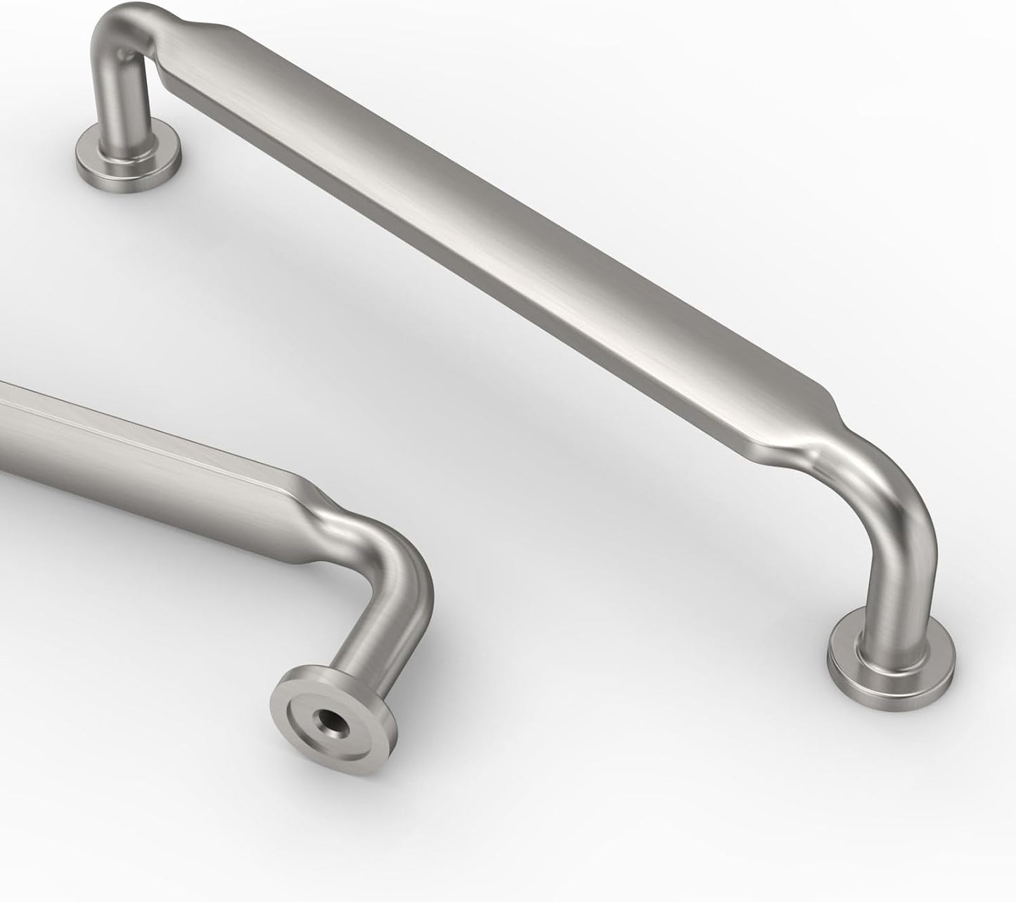 Asidrama 10 Pack 5 Inch Brushed Satin Nickel Cabinet Handles