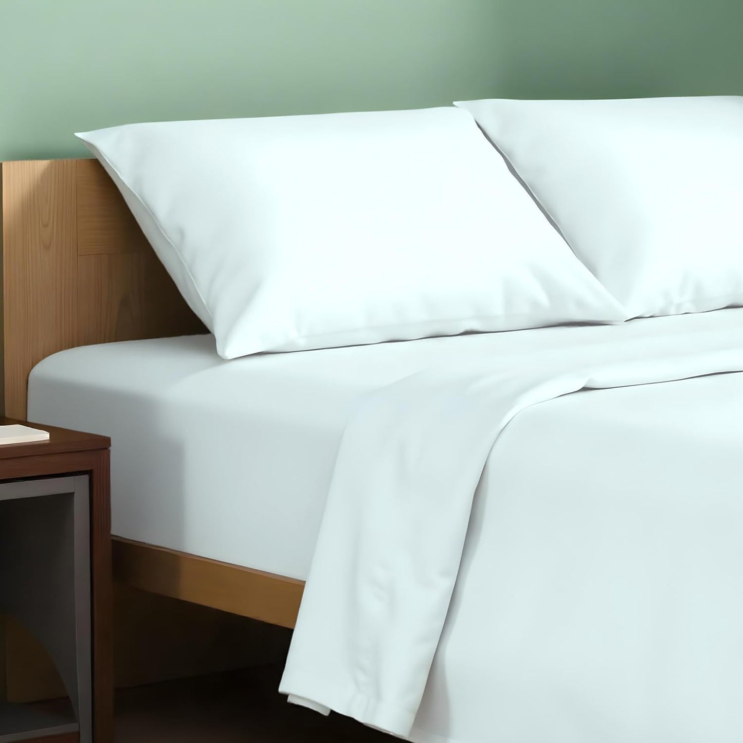 100% Organic Cotton King Size Sheets Set for Ultimate Comfort
