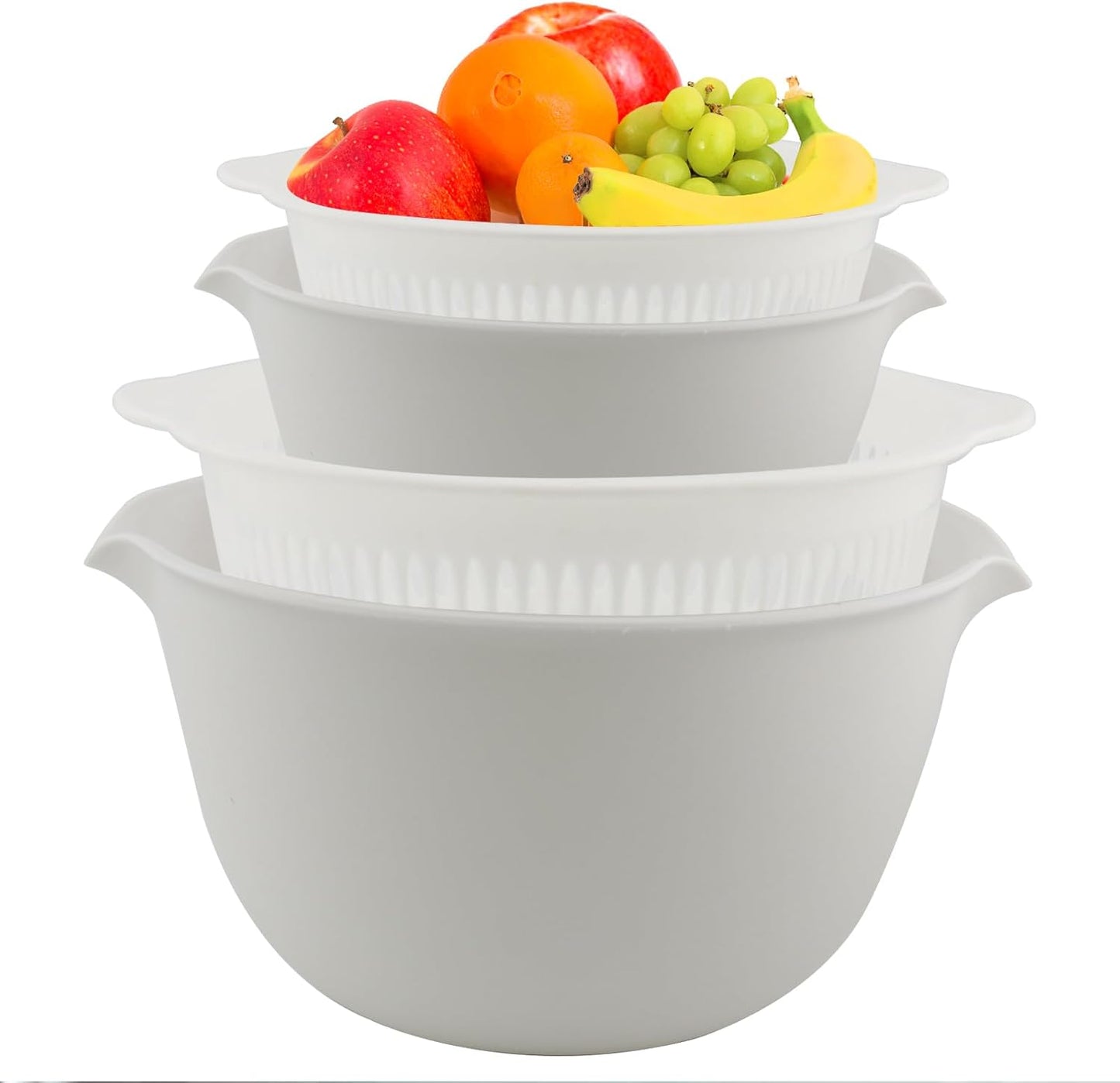 Cheeren Double Layered Colander Set - Easy Washing