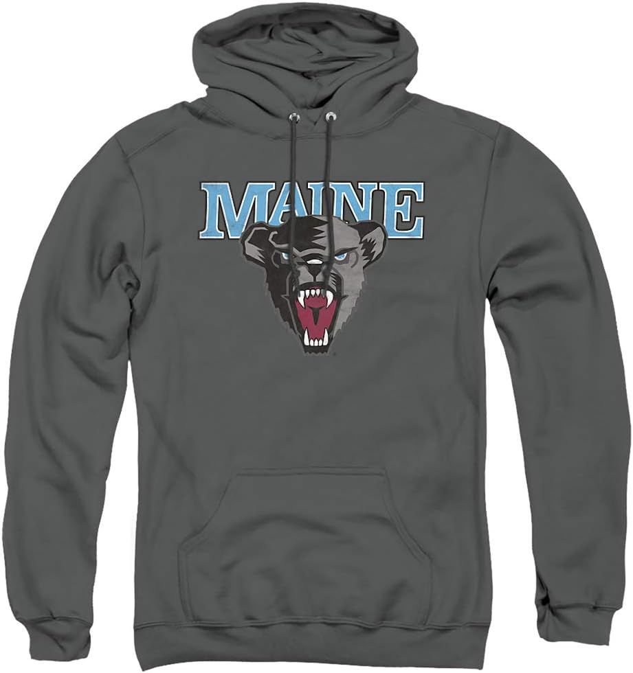 Official Collegiate Distressed Logo Adult Hoodie for Fans