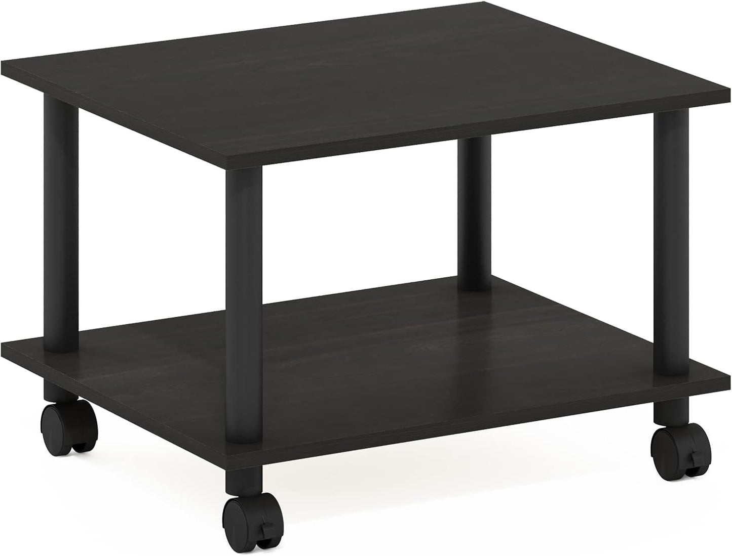 Furinno Econ CPU & Printer Stand, Space-Saving Wheels