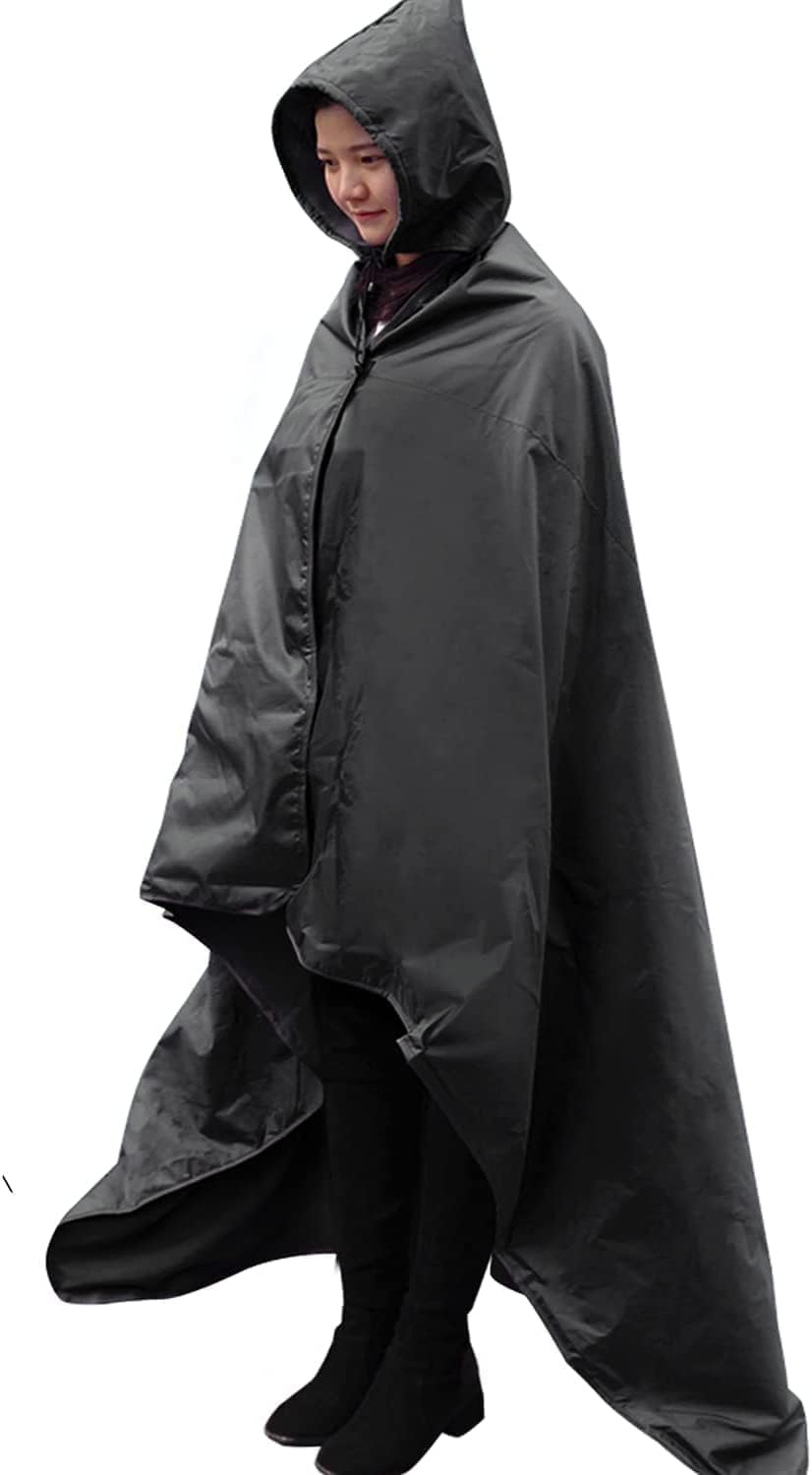 DUKUSEEK Waterproof Hooded Stadium Blanket