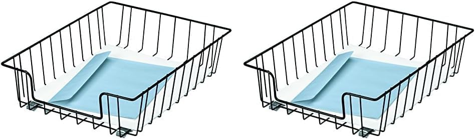 Fellowes 60112 Desk Tray Organizer - Double Pack