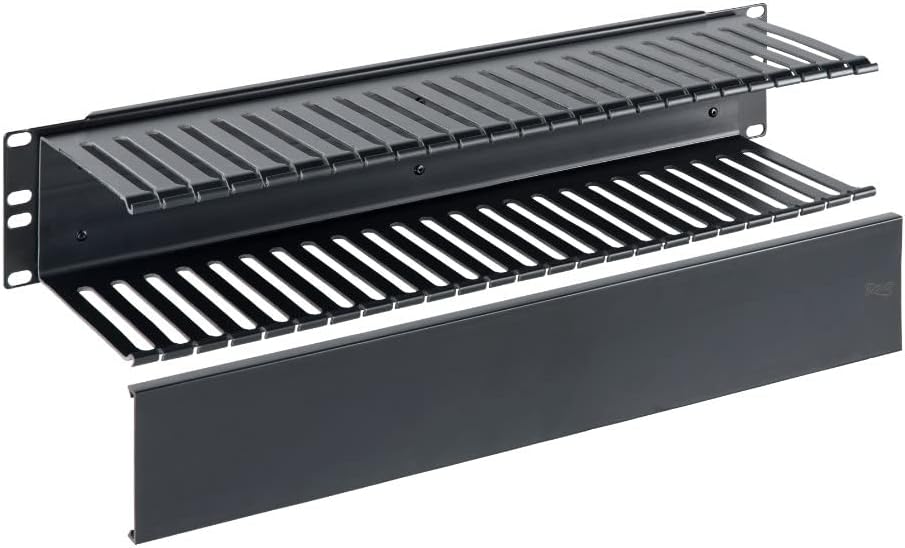 ICC 2U Finger Duct Cable Manager Panel for Horizontal Cable Management