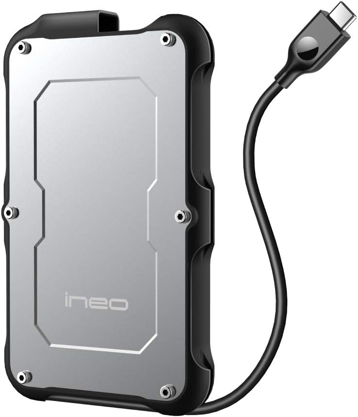 Rugged Waterproof Enclosure for SATA HDD/SSD