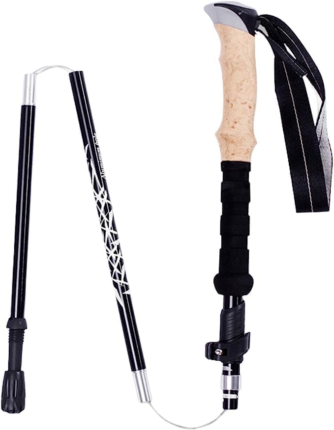 Lightweight Collapsible Trekking Poles - Ideal for Seniors!