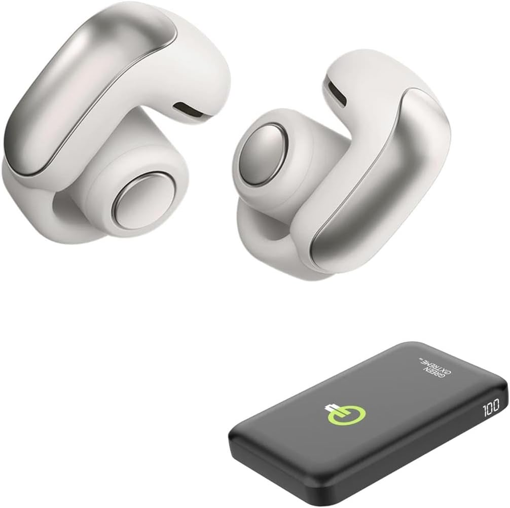 Bose Open Earbuds: 48H Battery Life, Wireless, White Smoke