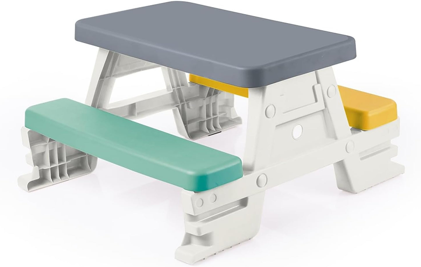 DOLU Picnic Table for 4: Indoor/Outdoor Fun for Kids